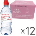 Evian Sport szénsavmentes ásványvíz sportfedéllel Pet 12x0, 75L (3068320014074)