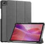 Gigapack Lenovo Tab One GIGAPACK Tok álló, bőr hatású aktív FLIP, asztali tartó, SÖTÉTSZÜRKE GP-172707 (GP-172707)