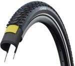 Schwalbe Marathon Mondial Pro HS630 28x1, 75 (47-622) külső gumi (köpeny), kevlárperemes, defektvédett (DD, V-Guard), reflexcsíkos, E50, 730g, fekete