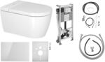 Duravit SensoWash keret készlet tállal, deszkával és gombbal WD7014001000 (WD7014001000)