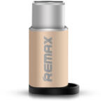 REMAX Micro USB - USB Type-C átalakító adapter arany - studioeszkozok
