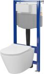 Cersanit City wc-keret tálal és ülőkével mély öblítéssel S701-888 (S701888)