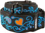 Dunlop JH24 Hendrix Blacklight Monterey Blue Колан за китара (<![CDATA[JH24]]>)