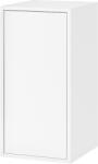 Leziter Boxie 1 ajtós fali szekrény 80x40x37 cm fehér (LBX80401AF) - geminiduo