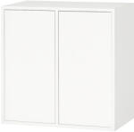 Leziter Boxie 2 ajtós fali szekrény 80x80x37 cm fehér (LBX80802AF) - geminiduo