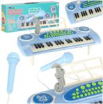 Inlea4Fun Interaktív játék zongora mikorfonnal Inlea4Fun ELECTRONIC KEYBOARD - Kék (IA-KX3041)