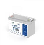 VoltPolska Volt Polska LiFePO4 akkumulátor 12V 100Ah (150A) Bluetooth + Fűthető + BMS, lítium-vas-foszfát akkumulátor (VP-6AKLI10M12)