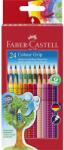 Faber-Castell Színes ceruza készlet, háromszögletű, FABER-CASTELL "Grip 2001", 24 különböző szín (112424) - nyomtassingyen