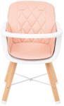KikkaBoo etetőszék Woody rózsaszín
