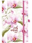 TopTimer Naptár, tervező, A5, heti, TOPTIMER, "Csak Nőknek", orchidea (NKJ018HKU) - webpapir
