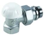 Giacomini visszatérő radiátorszelep sarok 1" műanyag kupakkal (R14X035)
