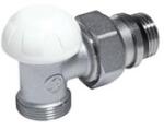 Giacomini visszatérő radiátorszelep sarok 1/2"x 16 KM (R29X033)
