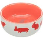 TRIXIE kerámia tál nyúlnak 250ml korall