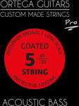 Ortega ABP-5 Acoustic Bass 5 String - Akusztikus Basszusgitár Húrkészlet