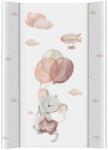 CEBA BABY Pelenkázó alátét 2-szegélyes merev lappal (50x70) Basic Mouse