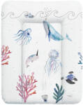 CEBA BABY Pelenkázó alátét komódra 70x50 cm Watercolor World Ocean