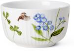 Kähler Bol de servit HAMMERSHOI SUMMER - FORGET ME NOT 12 cm, alb, porțelan, Kähler (KHL692624) Castron