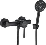 Kuchinox Noia, fali zuhanycsaptelep kézi zuhanyszettel, matt fekete, LAV-BNK_741D (LAV-BNK_741D)