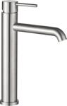 Kuchinox Noia, magas mosdócsaptelep, h-295, szálcsiszolt acél, LAV-BNK_22NA (LAV-BNK_22NA)
