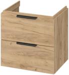 Cersanit Malika, fali mosdószekrény 594x450x551 mm, tölgyfa, S598-045-DSM (S598-045-DSM)