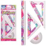 JUNIOR-ST Vonalzókészlet S30 UNICORN 4 db