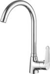 Kuchinox Atez, magas mosogatócsaptelep U-alakú kifolyóval, króm, LAV-BTK_068D (LAV-BTK_068D)