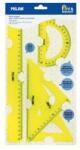 MILAN Vonalzókészlet MILAN "FLEX" rugalmas, sárga