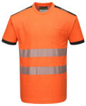 Portwest T181 - Jól láthatósági Vision póló, narancs/fekete (T181OBRXXL)