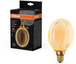OSRAM LED dekoratív izzó G130 gömb alakú E27 4W = 22W 220lm 1800K Meleg 330° Izzószálas, szabályozható fényerővel Vintage 1906 Osram (4058075846029)