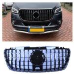  Mercedes Benz Sprinter W907 W910 2019- krómozott - lakkozott fekete hűtőrács Panamerica AMG GT stílusban