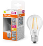 OSRAM LED izzó A60 E27 2.2W = 25W 300lm 2700K Meleg CRI90 300° Izzószálas, szabályozható fényerejű SUPERSTAR PLUS CLASSIC Osram (4099854084034)