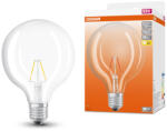 OSRAM LED izzó G125 gömb alakú E27 2, 5 W = 25 W 250 lm 2700 K Meleg 300° Retrofit Filament CLASSIC Osram (4099854054273)