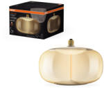 OSRAM LED dekoratív izzó E27 12W = 42W 500lm 1800K Meleg 320° Borostyánszínű Izzószálas, Szabályozható Fényerő Vintage 1906 Osram (4058075836242)