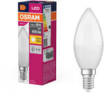 OSRAM LED izzó B37 gyertya E14 4.9W = 40W 470lm 2700K Meleg 180° VALUE CLASSIC Osram (4099854110030)