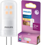 Philips G4 LED izzó kapszula 2.1W = 20W 210lm 2700K Meleg 12V Szabályozható Philips (8720169300576)