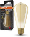 OSRAM LED dekoratív izzó ST64 Edison E27 2.2W = 12W 120lm 2700K Meleg 320° Izzószál Vintage 1906 Osram (4099854049873)