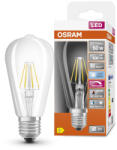 OSRAM LED izzó ST64 Edison E27 5.8W = 60W 806lm 4000K Semleges CRI90 300° Izzószálas, szabályozható fényerejű SUPERSTAR PLUS CLASSIC Osram (4058075603059)