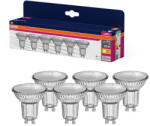OSRAM 6x LED izzó PAR16 reflektor GU10 4.3W = 50W 350lm 2700K Meleg 36° VALUE Osram (4099854334443)