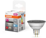 OSRAM LED izzó MR16 reflektor GU5.3 5W = 35W 345lm 4000K semleges CRI90 12V 36° szabályozható SUPERSTAR Osram (4058075796737)