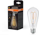 OSRAM LED dekoratív izzó ST64 Edison E27 7.2W = 60W 806lm 2700K Meleg CRI90 300° Szabályozható Vintage 1906 Osram (4058075836969)