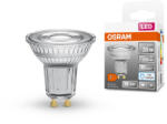 OSRAM LED izzó PAR16 reflektor GU10 2.6W = 35W 230lm 6500K Hideg 36° STAR Osram (4058075466296)