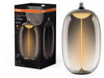 OSRAM LED dekoratív izzó E27 12W = 28W 300lm 1800K Meleg 320° Füstölt Izzószálas Szabályozható Fényerő Vintage 1906 Osram (4058075836341)