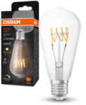 OSRAM LED dekoratív izzó ST64 Edison E27 4.8W = 40W 470lm 2700K Meleg 320° Izzószálas, szabályozható fényerővel Vintage 1906 Osram (4099854075667)