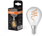 OSRAM LED dekoratív izzó P45 gömb alakú E14 4.6W = 40W 470lm 2700K Meleg CRI90 300° Izzószálas, szabályozható fényerővel Vintage 1906 Osram (4058075836747)