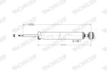 MONROE Tlmič pérovania MONROE G1461 (G1461)