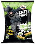 oho! Batman Lencse Chips Savanyú Uborkás-Kapros Ízű, 90gr (Oho! ) (4770149218838  11/04/2026 (26db))