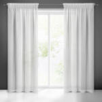 Takoy Perdea RAIN cu accent de ploaie fină de 140 x 270 cm