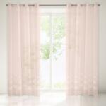 Takoy Perdea din etamină mată decorată cu dungi cu fir mohair lucios