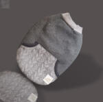  Szürke kötöttmintás pulóver (HR589678)