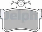 DELPHI set placute frana, frana disc DELPHI LP880 (LP880)